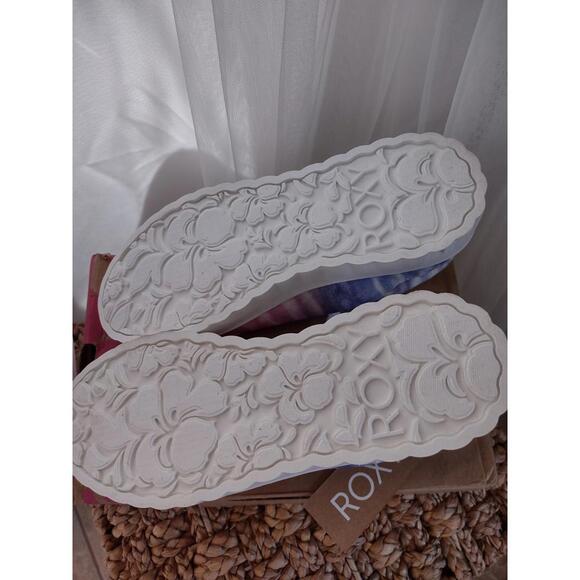 Roxy Womens Sheilahh Blue Pink Dew Shoes Platform Sneakers Size 10 - Picture 5 of 5